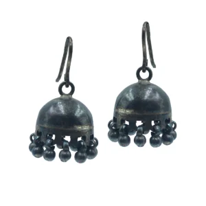 Hanging SilverEarring jhumka type