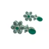 emerald necklace set