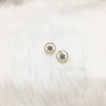 Silver Earrings Tops