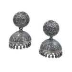 Silver Jhumka