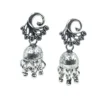 Silver Jhumka