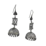 Silver Jhumka