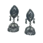 Silver Jhumka