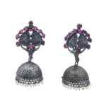 Silver Jhumka